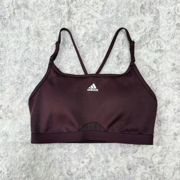 adidas Tops - Adidas Sports Bra AeroReady in Burgandy
